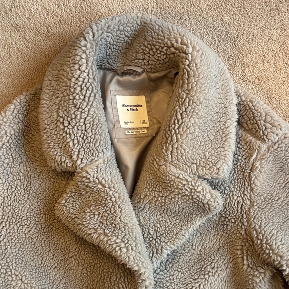 Abercrombie & Fitch Women’s Gray Pea Coat - Picture 5 of 8